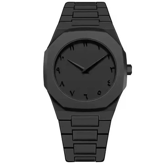 Men’s Black Aura Watch in Arabic Dial in a high quality