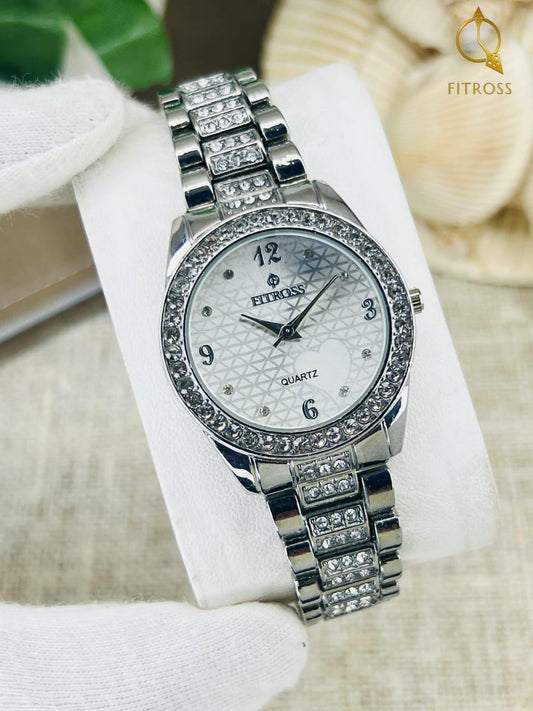 Women’s Quatraz chain watch- Water poof high qaulity